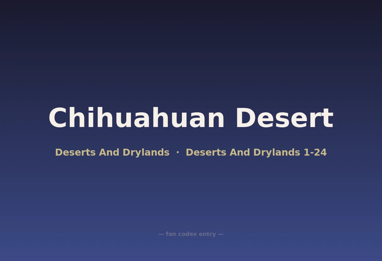 Chihuahuan Desert